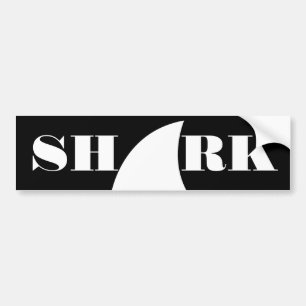 Voiture Autocollant de pare-chocs de requin