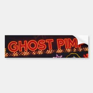 Voiture Autocollant de pare-chocs Ghost Pimp