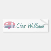 Autocollant de pare-chocs pour propriétaire de car