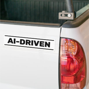 Voiture Autocollant de pare-chocs propulsé par l'IA™