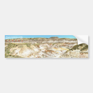 Voiture Autocollant de paysage de Drumheller Alberta