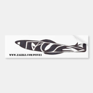Voiture autocollant de pfive1bumper