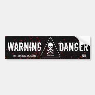 Voiture Autocollant de signalisation de danger