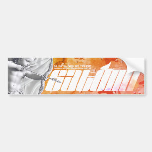 Voiture autocollant de slap satomi motorsport "OR"