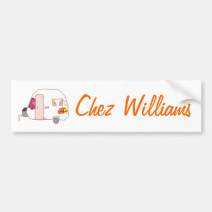 Voiture Autocollant pare-chocs du propriétaire de la carav