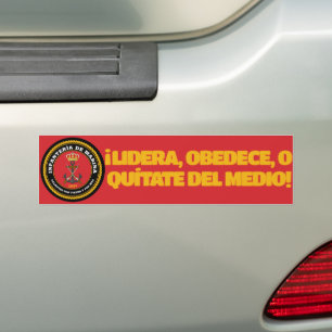 Voiture Autocollant pare-chocs INFANTERIA DE MARINA