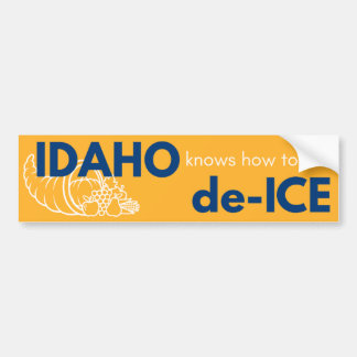 Voiture Autocollant politique de l'Idaho