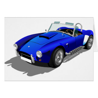 Voiture Blue Cobra
