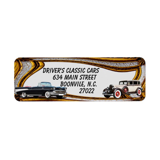 VOITURE CLASSIQUE (Devant)