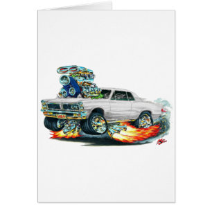 Voiture de blanc de 1965 GTO