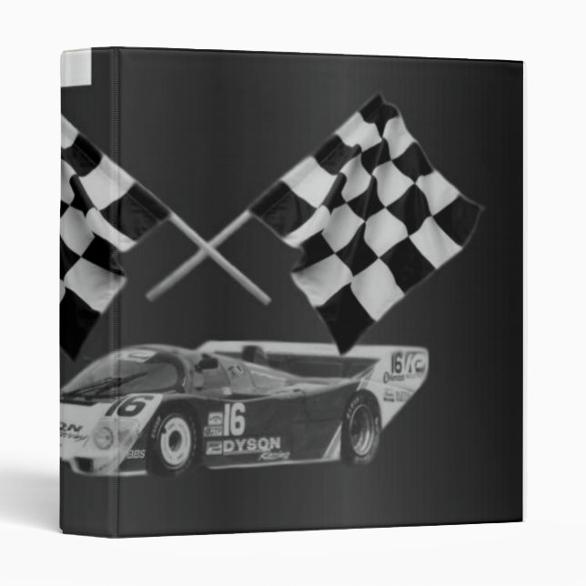 Voiture de course Avery Classeur (Devant/Côté)
