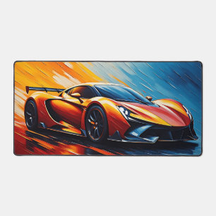 Voiture de course élégante Vitesse et Style