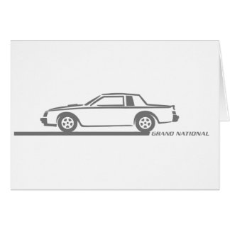 Voiture de gris de Buick Grand National
