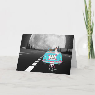 Voiture de mariée et de chambre avec carte de Plei