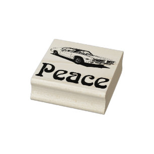 Voiture de muscle de la Paix 1960s tampon