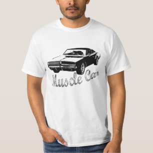 Voiture de muscle - T-shirt de chargeur de Dodge