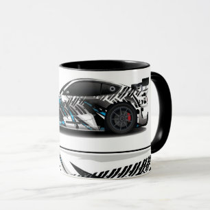 Voiture de sport Café Mug à deux tons
