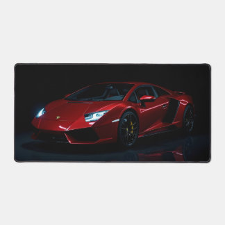 Voiture de sport rouge moderne