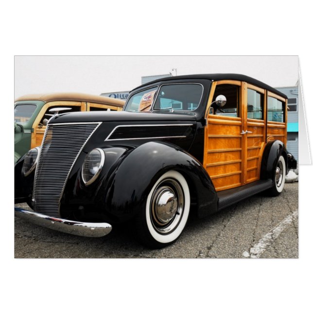 voiture en bois (Devant horizontal)