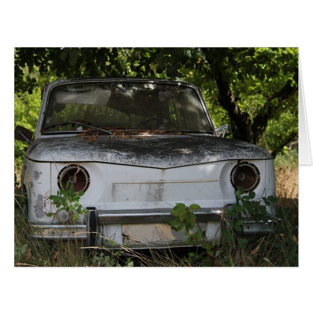 Voiture française vintage (Devant horizontal)