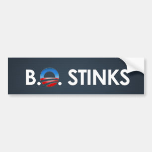Voiture Puanteurs de la BO - autocollant d'Obama