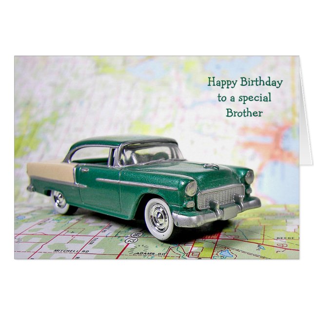 Voiture rétro pour Frère (Devant horizontal)