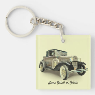 Voiture Vintage - Ajouter des détails de nom ou su