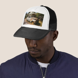 Voiture Vintage Et Garage, Casquette De Camions Me