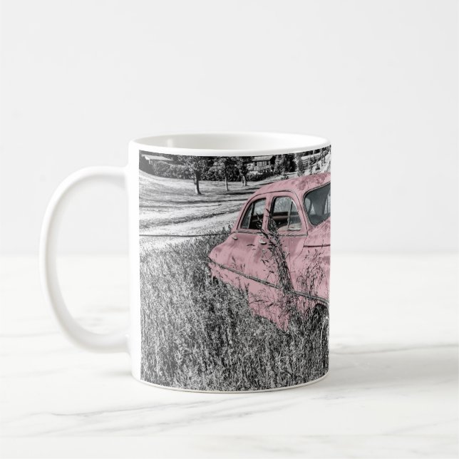 Voiture Vintage série #5 Café Mug (Gauche)