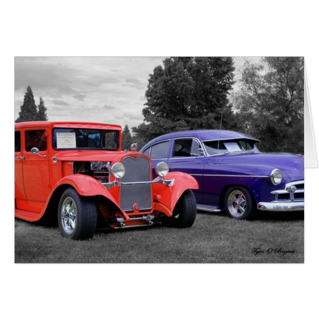 Voitures classiques à capuchon (Devant horizontal)