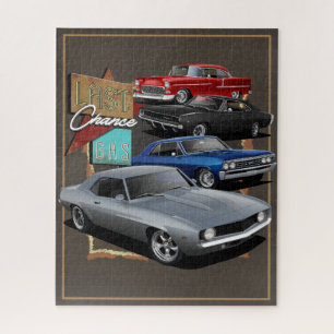 Voitures Dernier Chance Gas Jigsaw Puzzle Puzzle