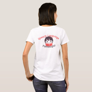 Voix Langue Pathologiste T-shirt femme