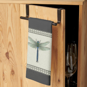 Vol de la serviette de cuisine Dragonfly