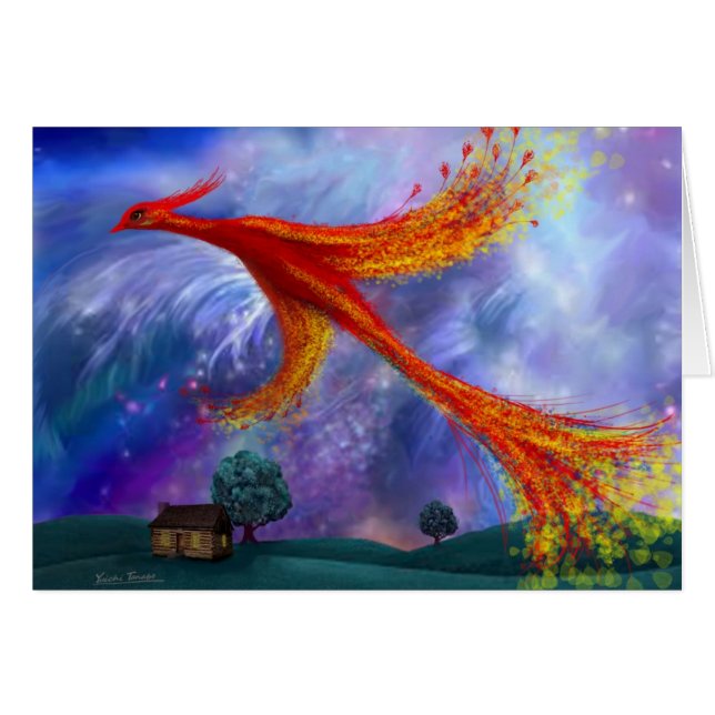Vol de Phoenix la nuit (Devant horizontal)