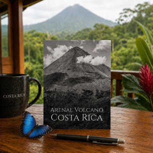 VOLCAN ARENAL Costa Rica Carte postale monument cé