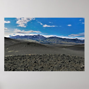 Volcanic Desert Poster