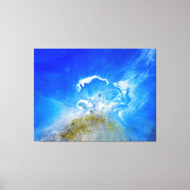Volcanic Eruption Canvas Print (Front)