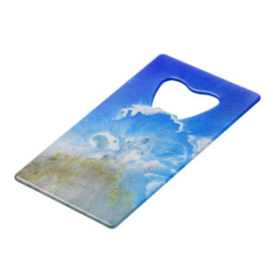 Volcanic Eruption Credit Card Bottle Opener