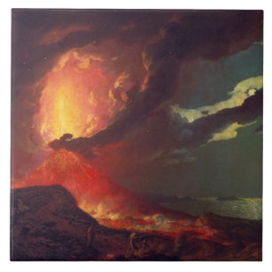 Volcanic Eruption of Mount Vesuvius (Live Volcano) Tile