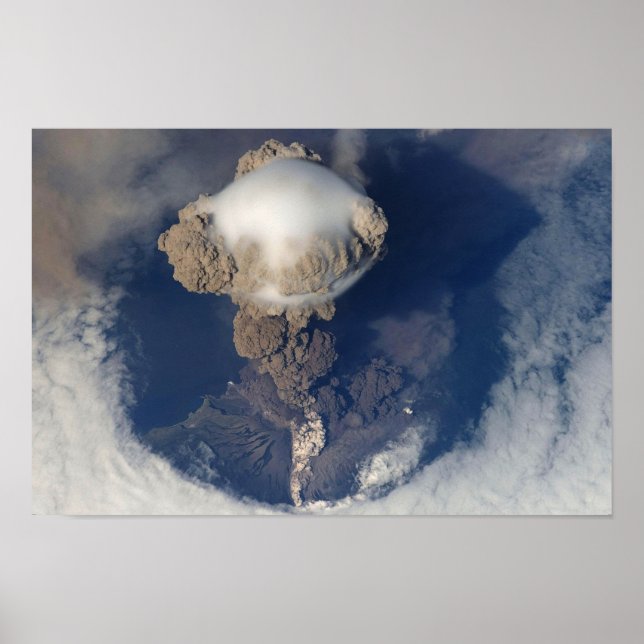 volcanic eruption poster (Front)