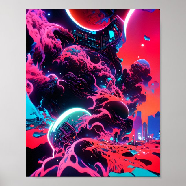 Volcanic Eruption Poster (Front)