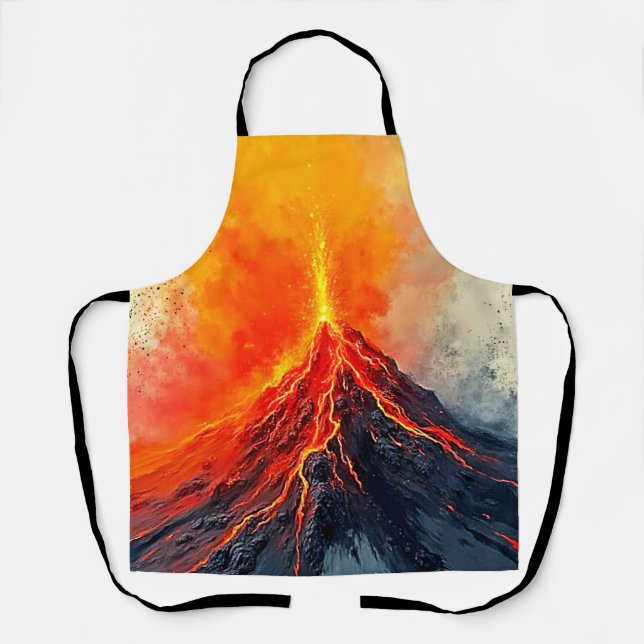 Volcanic Eruption: Raw Power Apron (Front)