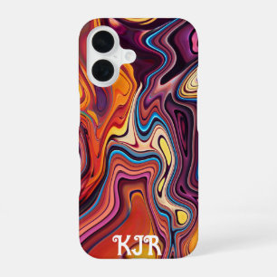 Volcanic Melt #9 iPhone 16 Case