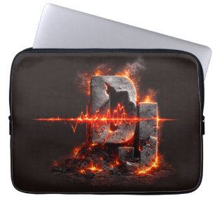 Volcanic Pulse DJ Laptop Sleeve
