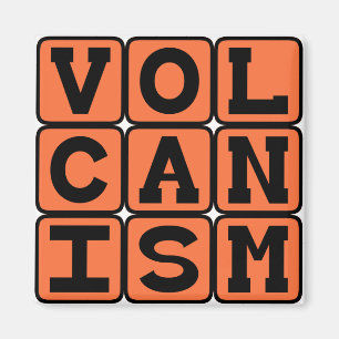 Volcanism, Eruption of Molten Rock Magnet