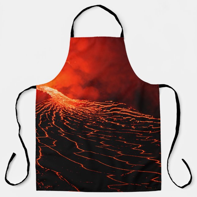 volcano eruption apron (Front)