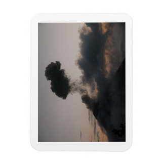 Volcano Fügo in Guatemala Magnet