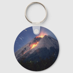 Volcano Keychain