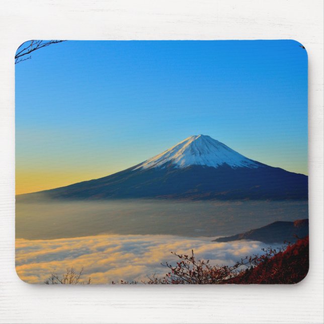 Volcano landscape mouse pad (Front)