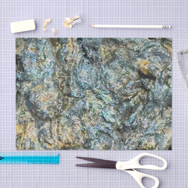 Volcano Lava Rock Tissue Paper (Craft)